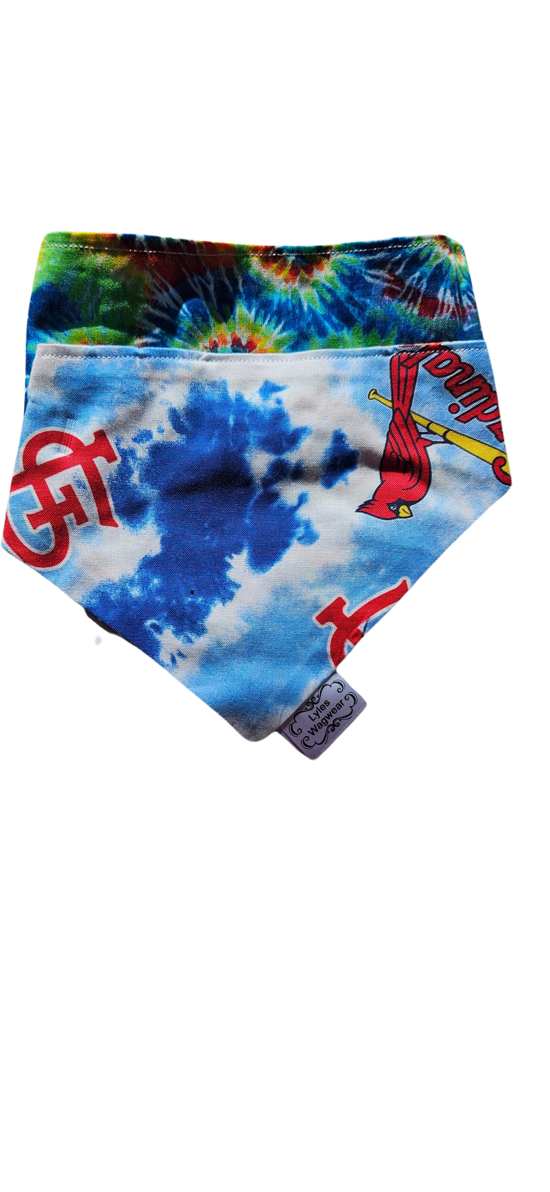 Birds on Bats Tie Dye/ Tie Dye Backing