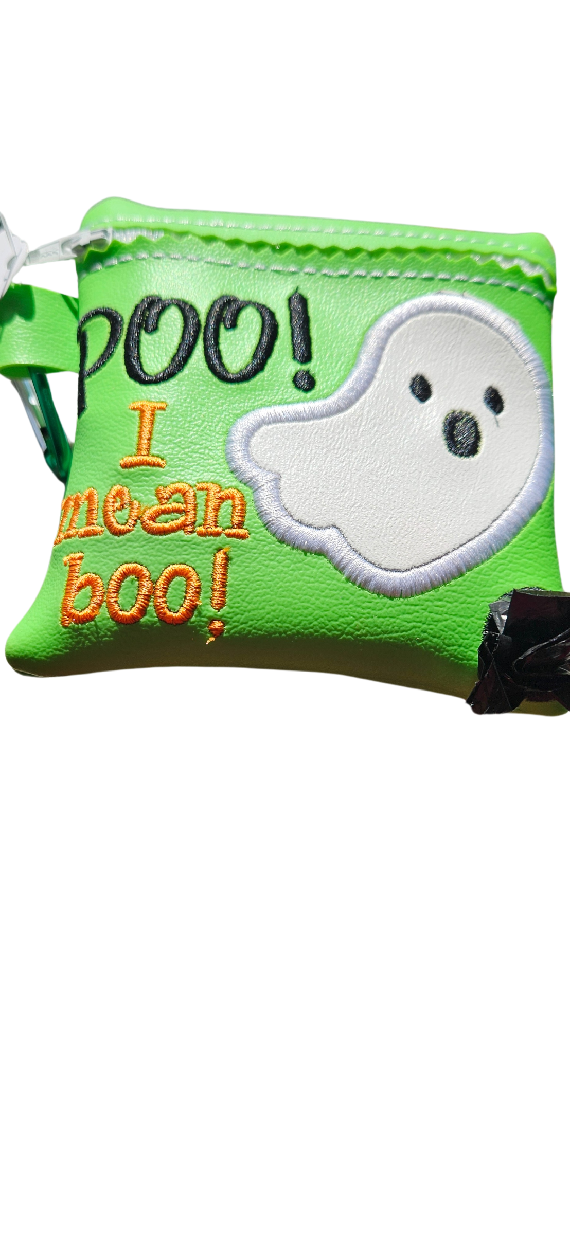 Poo I mean Boo - Vinyl Poo Bag Holder