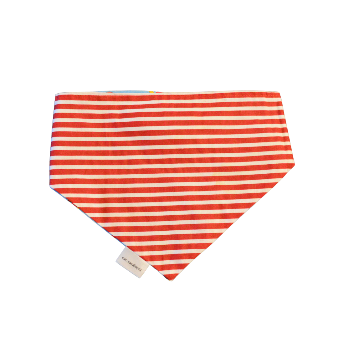 Cardinal Baseball Elastic Scrunchie Bandanna