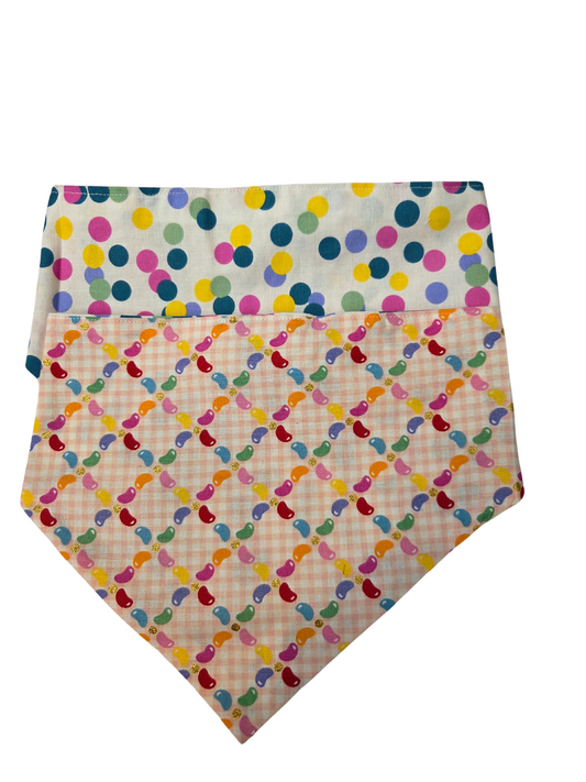 Jelly Beans with Multi Color Backing