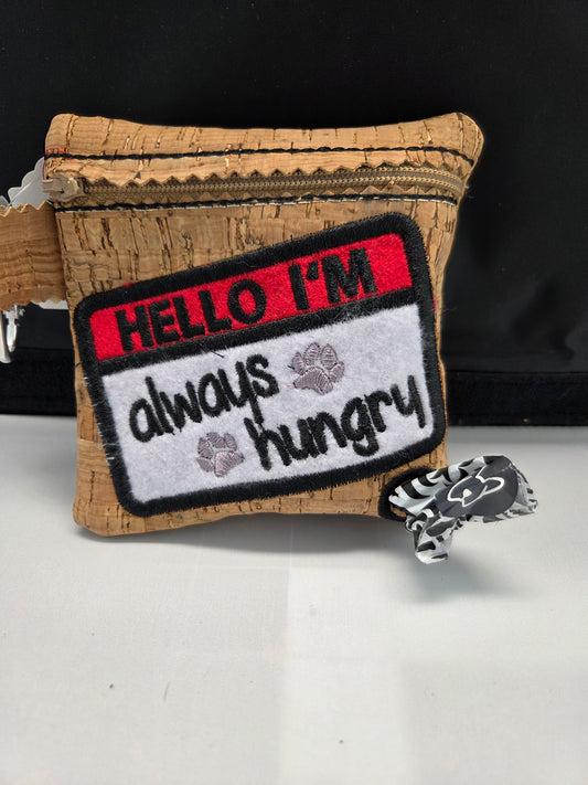 Hello Always Hungry Cork Poo Bag Holder
