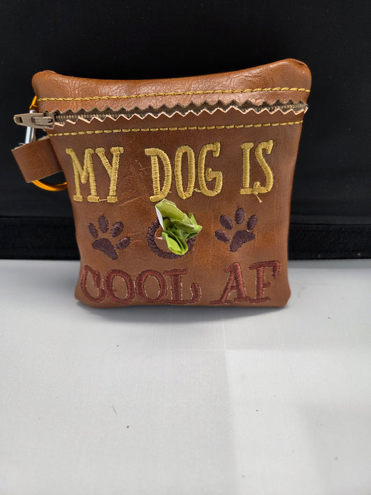Cool as AF - Cork Poo Bag Holder