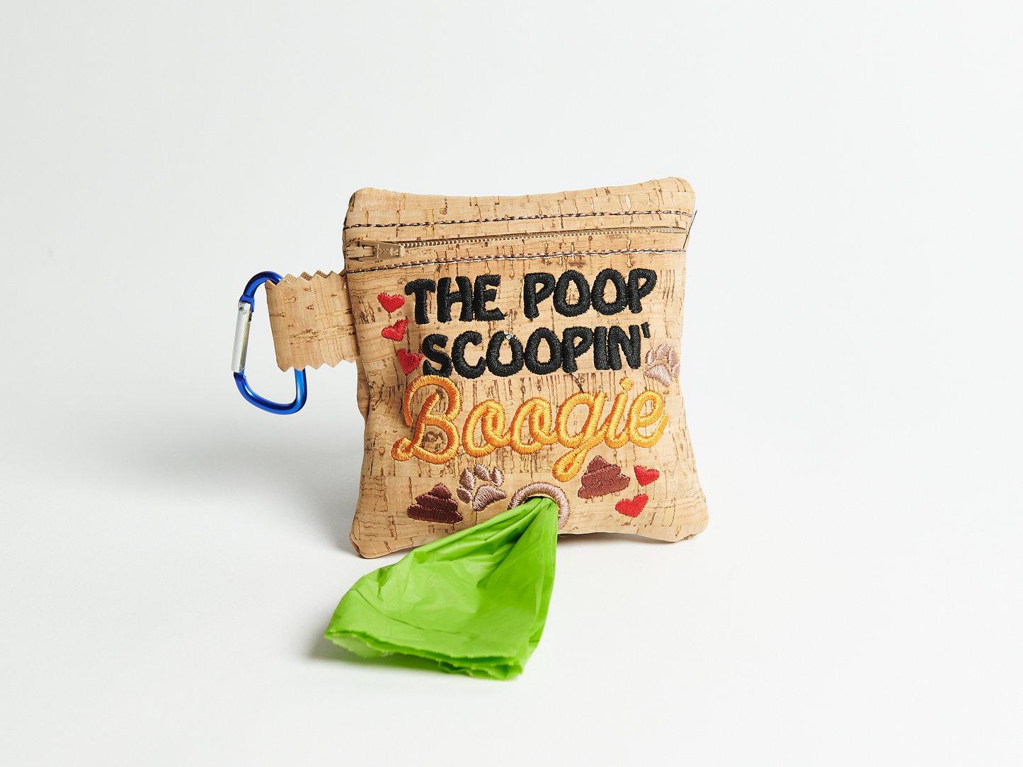 Poop Scoopin Boogie - Cork Poo Bag Holder